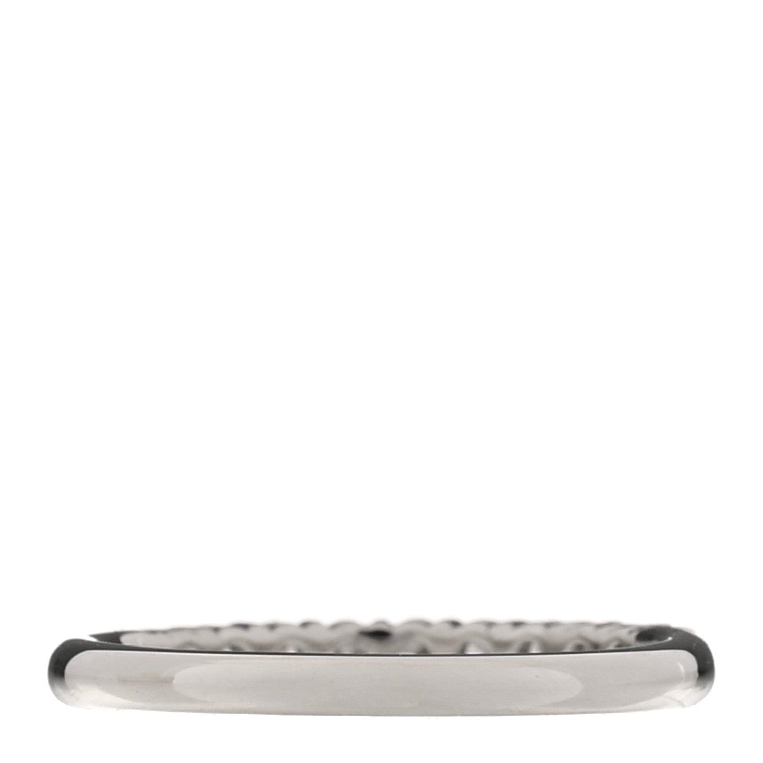 Tiffany Platinum Diamond 2.2mm Half Circle Forever Band Ring 50 5.5 3 of 5