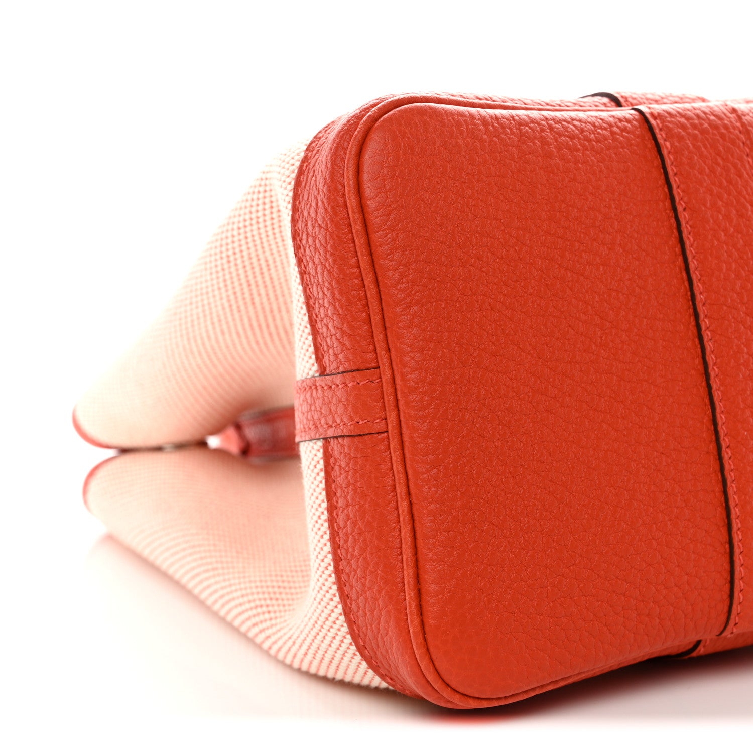 Hermes Toile Negonda Garden Party 30 TPM Ecru Orange Poppy 7 of 9
