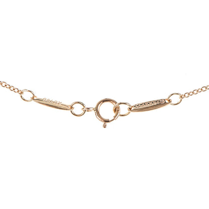 Tiffany 18K Yellow Gold Diamond .24ct Elsa Peretti Diamonds by the Yard Pendant Necklace 5 of 6