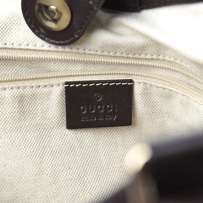 Gucci Monogram Medium Sukey Tote Dark Brown 8 of 9