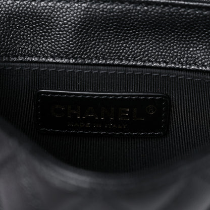 Chanel Calfskin Flap Chain Waist Bag Black 6 of 11