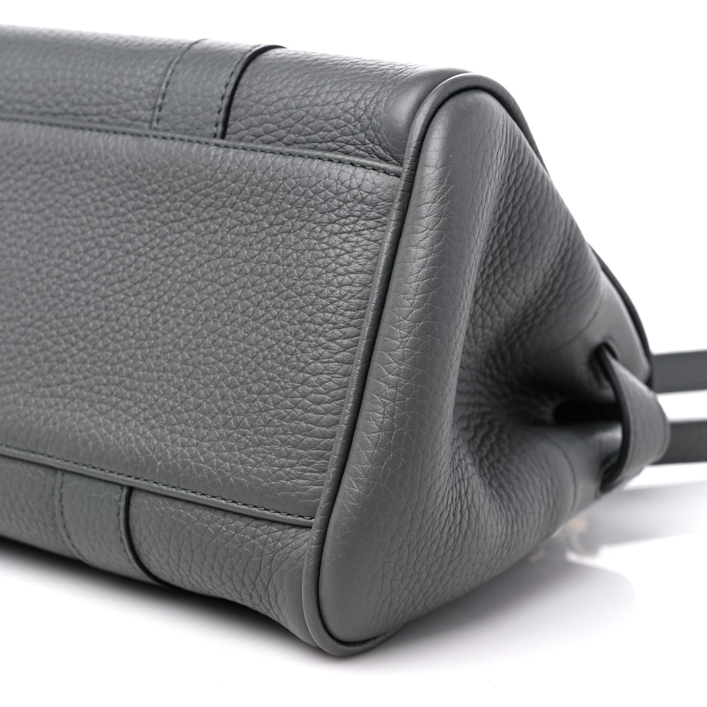 Classic Grain Small Bayswater Satchel Mole Grey