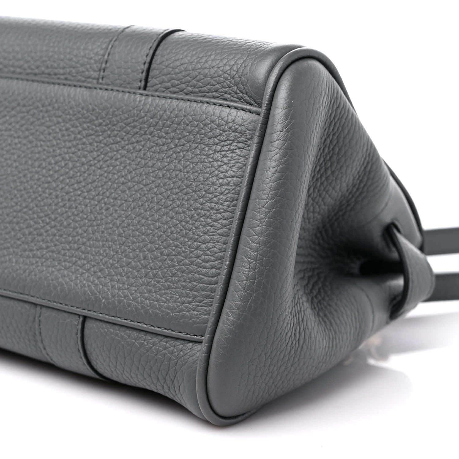 Mulberry Classic Grain Small Bayswater Satchel Mole Grey 8 of 8