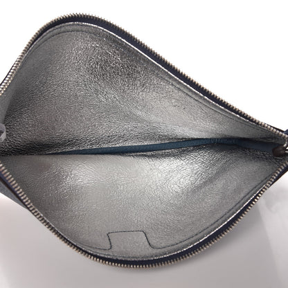 MCM Grained Calfskin Medium Reversible Wandel Tote Blue 7 of 14