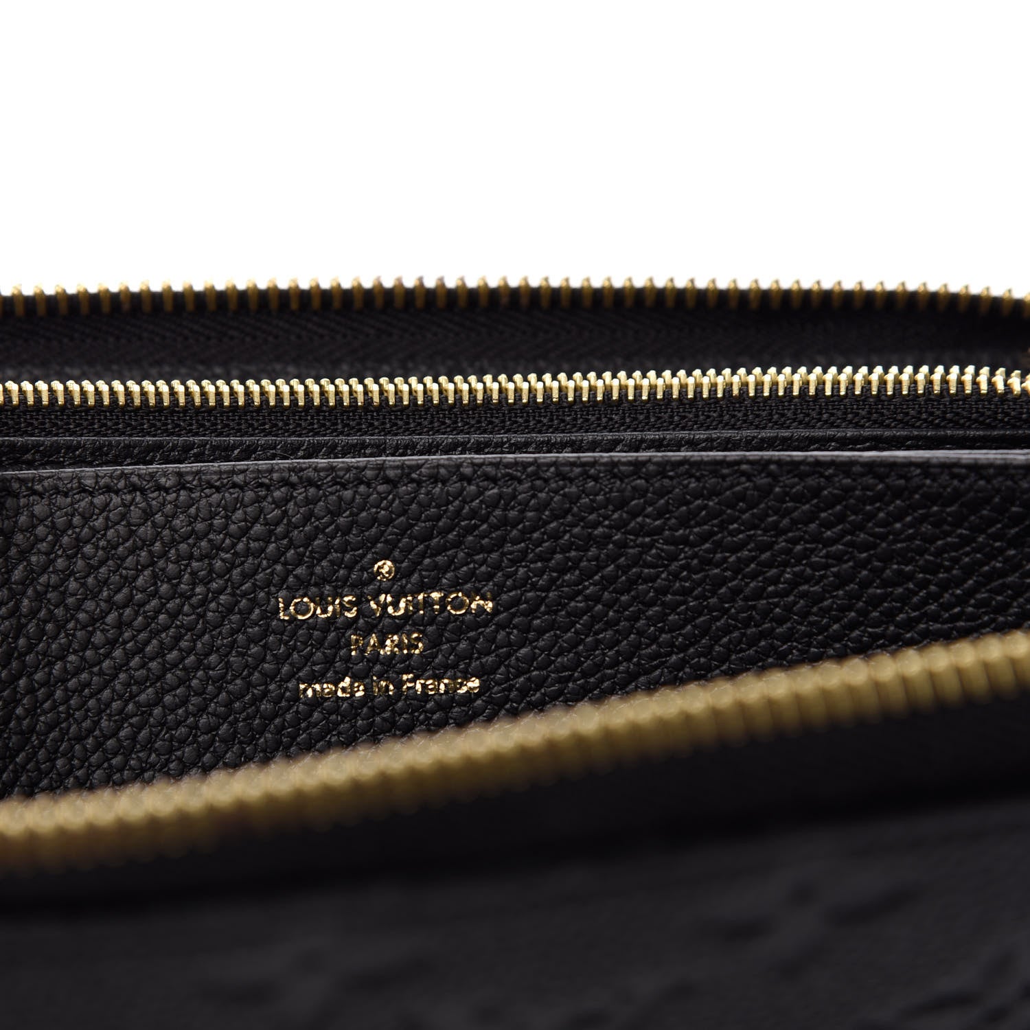 Louis Vuitton Empreinte Zippy Wallet Black 6 of 8