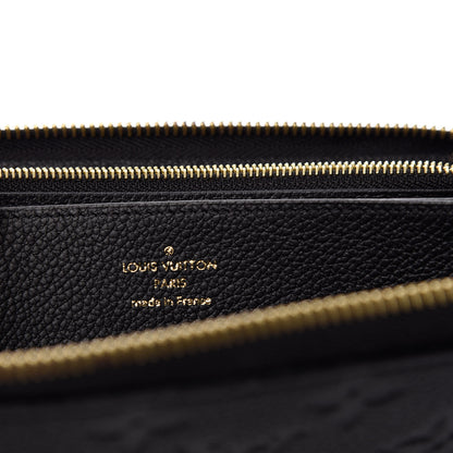 Louis Vuitton Empreinte Zippy Wallet Black 6 of 8