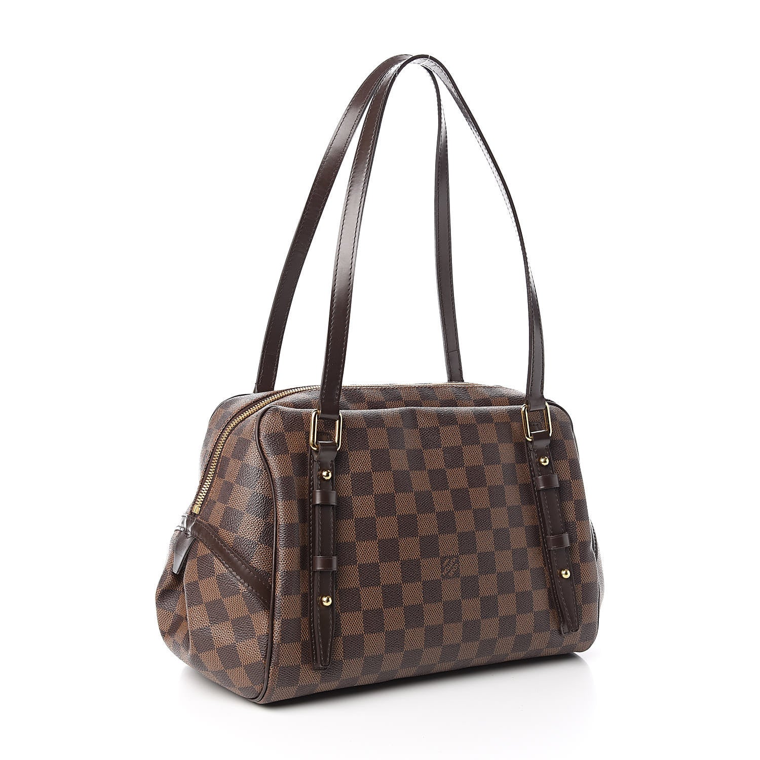 Louis Vuitton Damier Ebene Rivington GM 3 of 9
