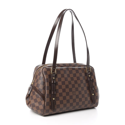 Louis Vuitton Damier Ebene Rivington GM 3 of 9