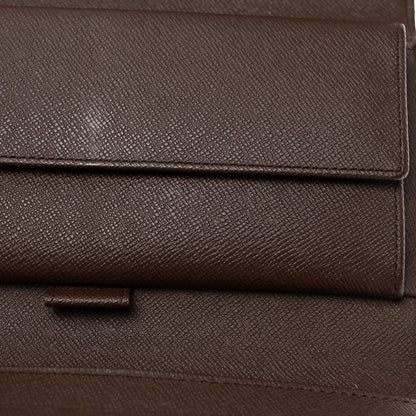 Louis Vuitton LOUIS VUITTON Damier Ebene Sarah Wallet 6 of 8
