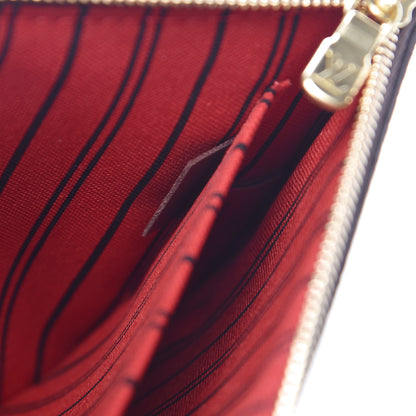 Louis Vuitton Damier Ebene Neverfull MM GM Pochette 8 of 8
