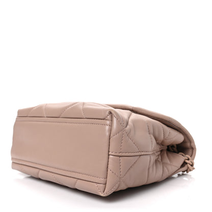 Prada Nappa Triangle Stitched Small Spectrum Bag Cipria 8 of 8