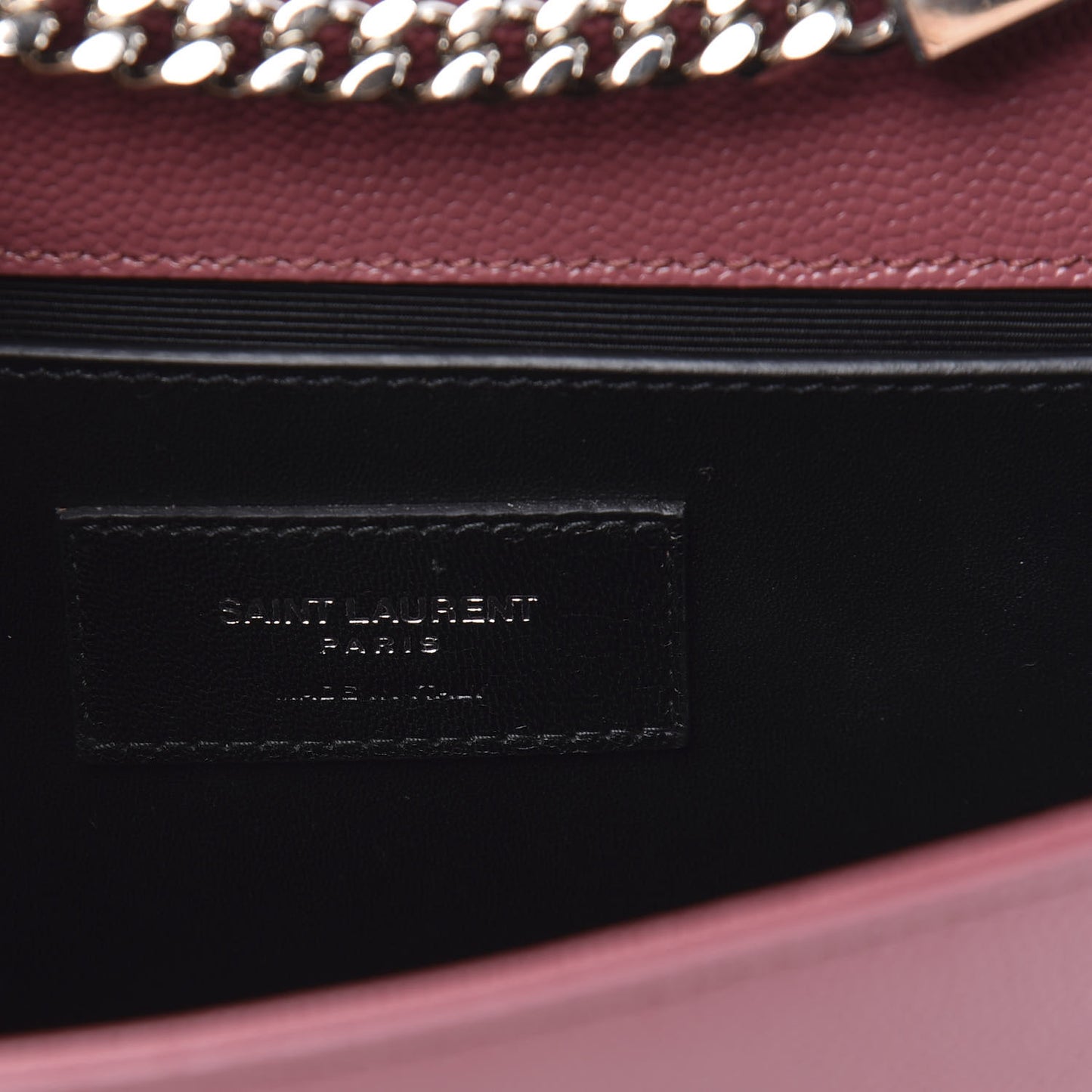 Grain De Poudre Small Classic Monogram Kate Satchel Mystic Rose