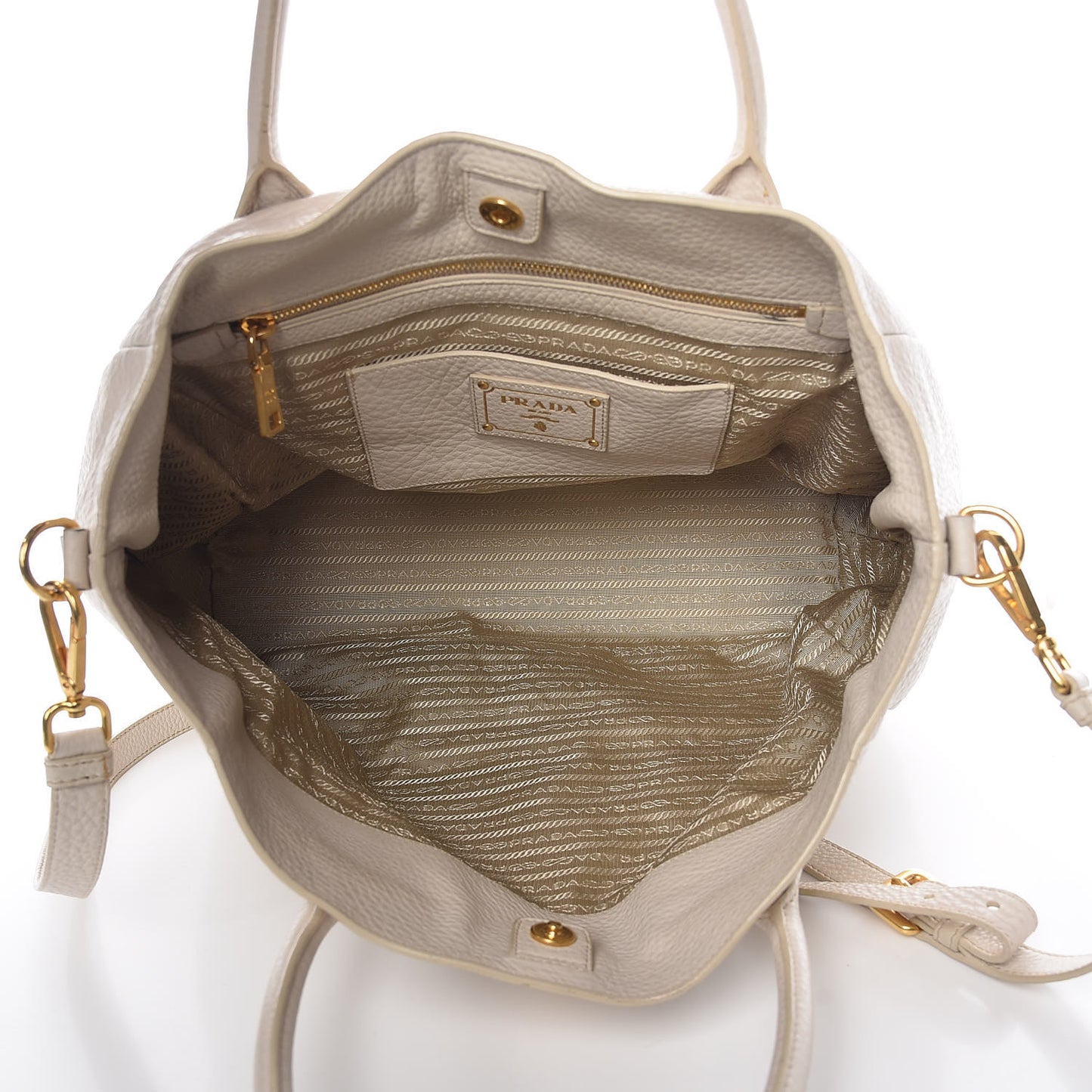 Cervo Deerskin Tote Talco