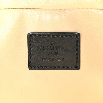 Louis Vuitton Lambskin Malletage Dora PM Black 6 of 8