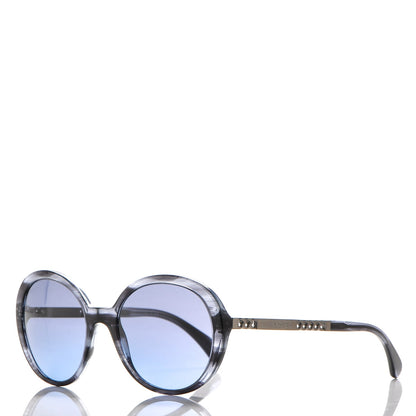 Chanel Chain Oval Summer Sunglasses 5353 Blue 1 of 8