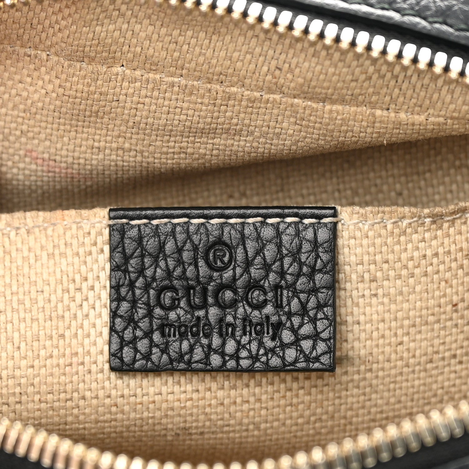 Gucci Pebbled Calfskin Small Soho Disco Bag Black 6 of 17