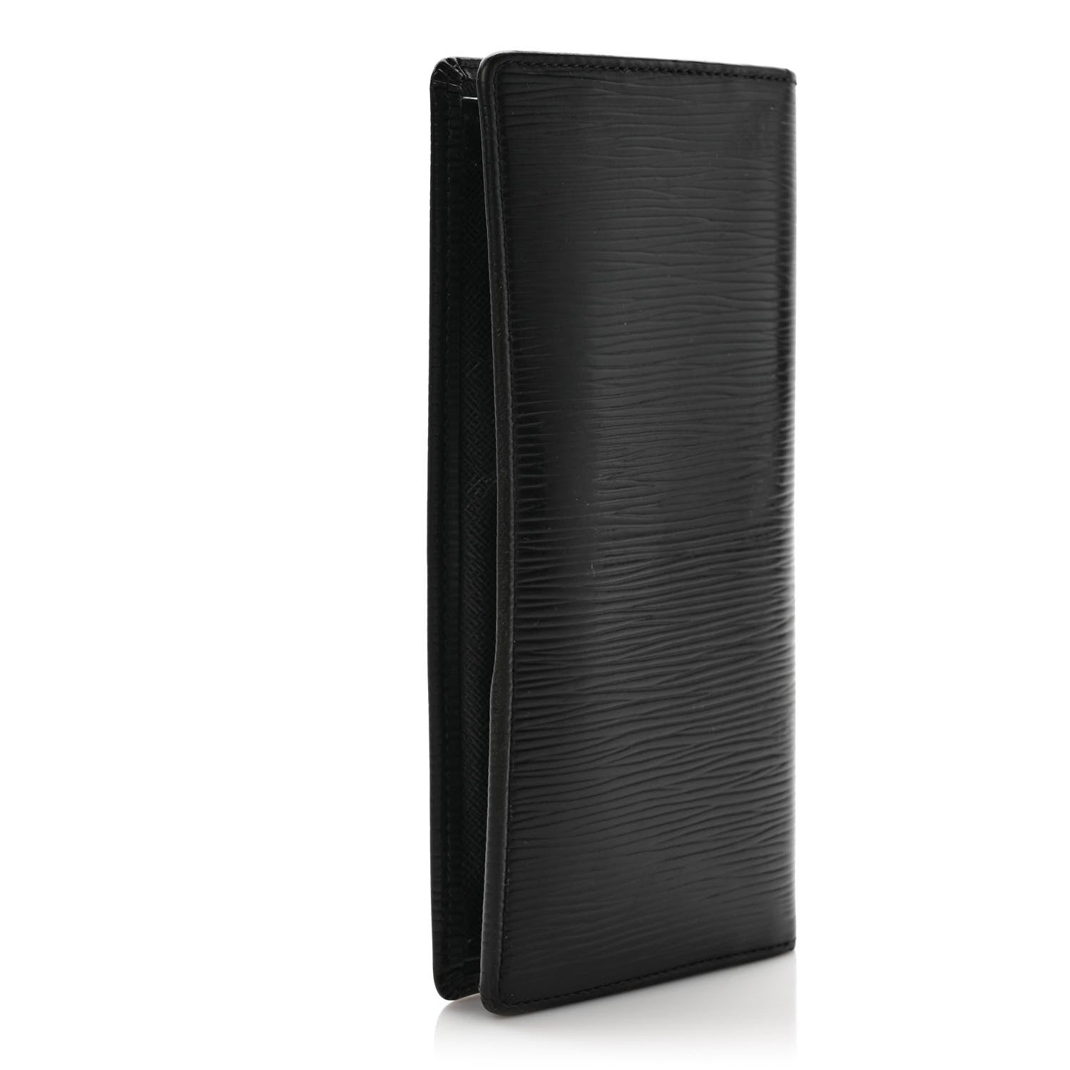 Louis Vuitton Epi Brazza Wallet Black 3 of 7