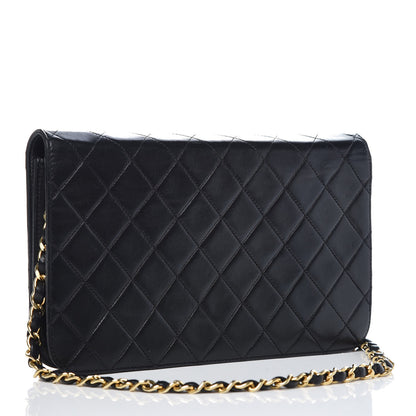Chanel Lambskin Quilted Small Single Flap Bag Black 3 of 10