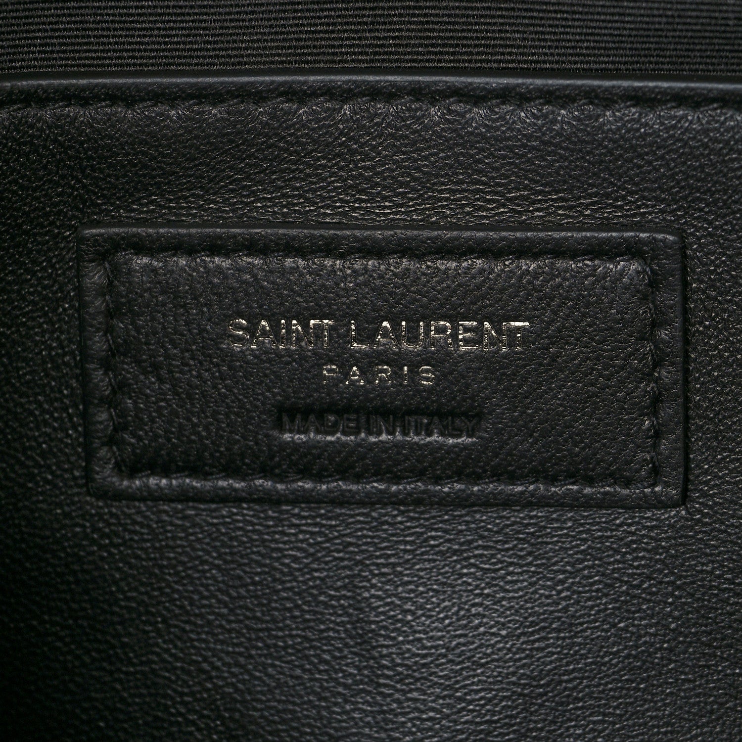 Saint Laurent Crinkled Calfskin Matelasse Monogram Baby Niki Chain Satchel Ivory 6 of 11