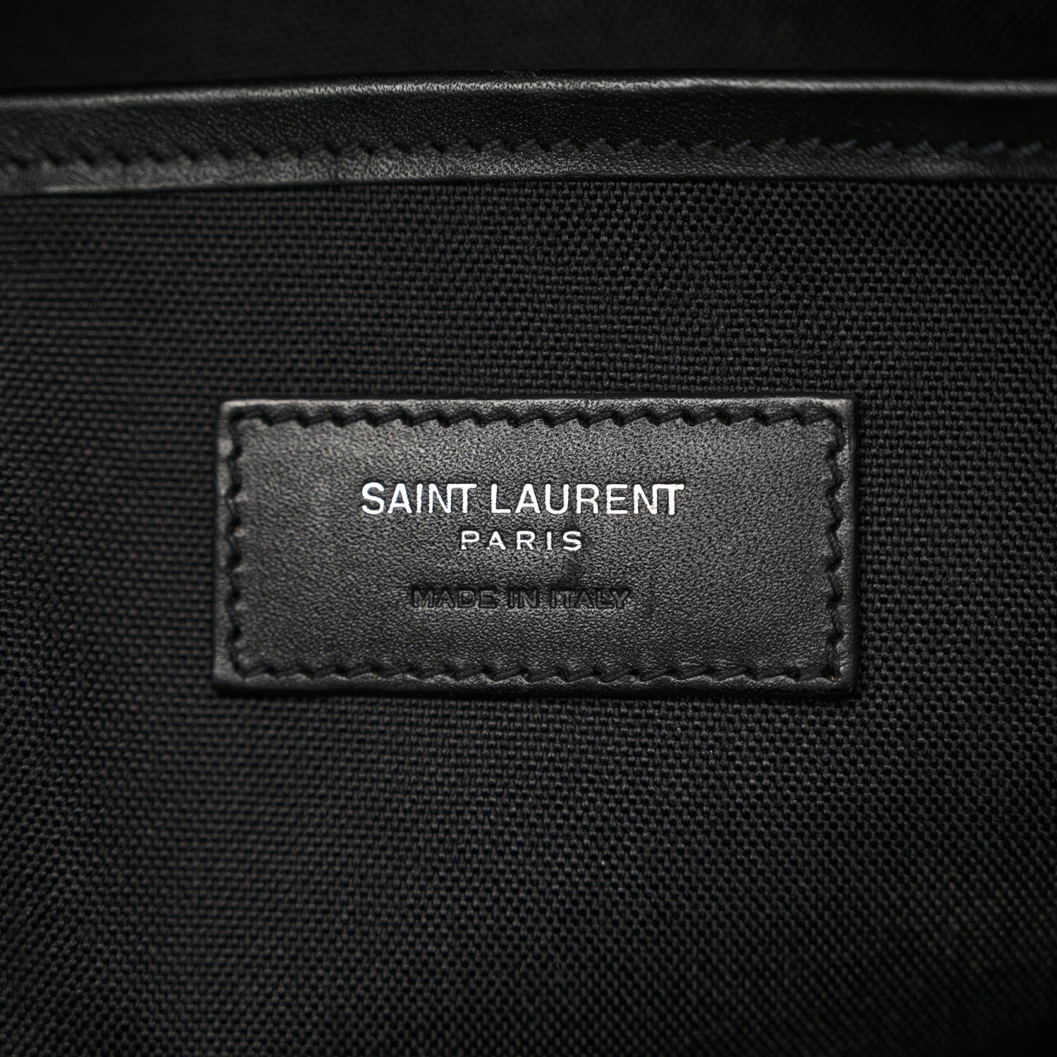 Saint Laurent Canvas Moon Backpack Black 6 of 11