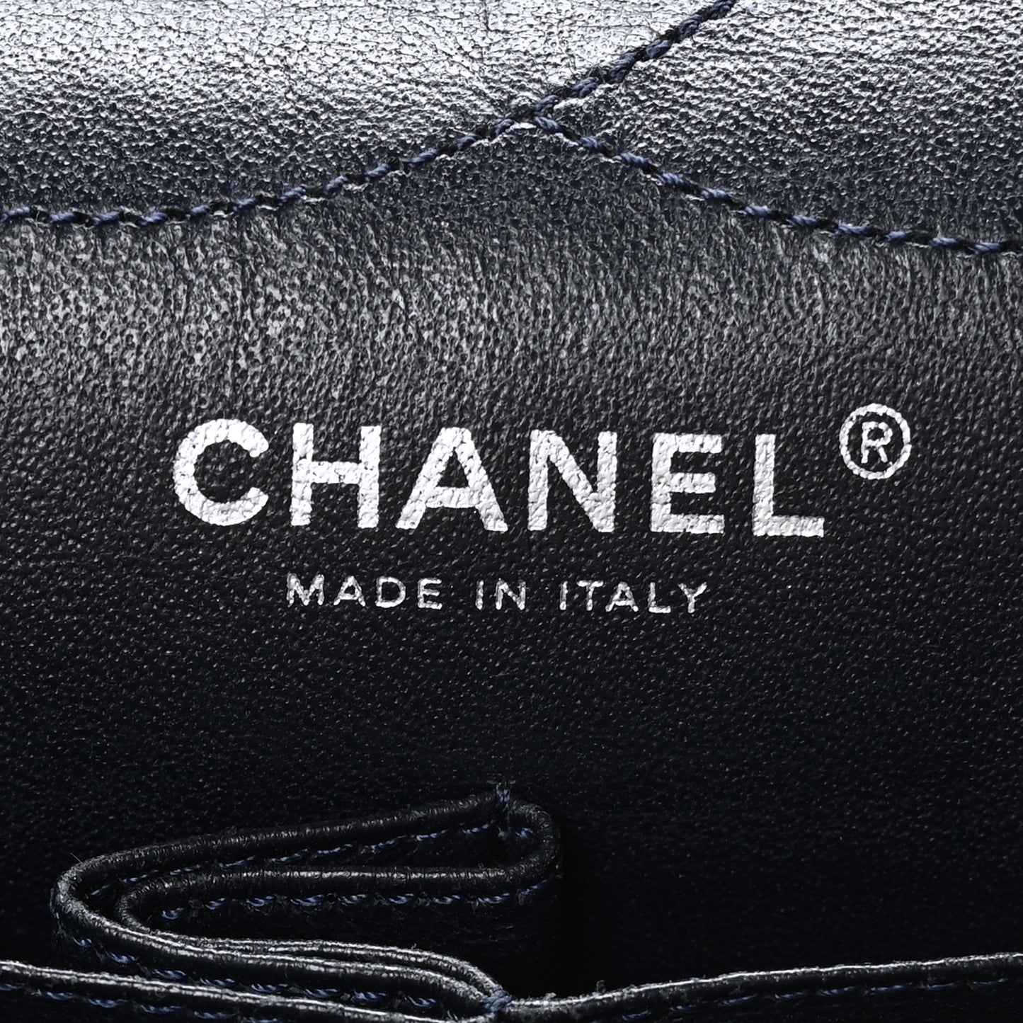 Aged Calfskin Quilted 2.55 Reissue 227 Flap Navy