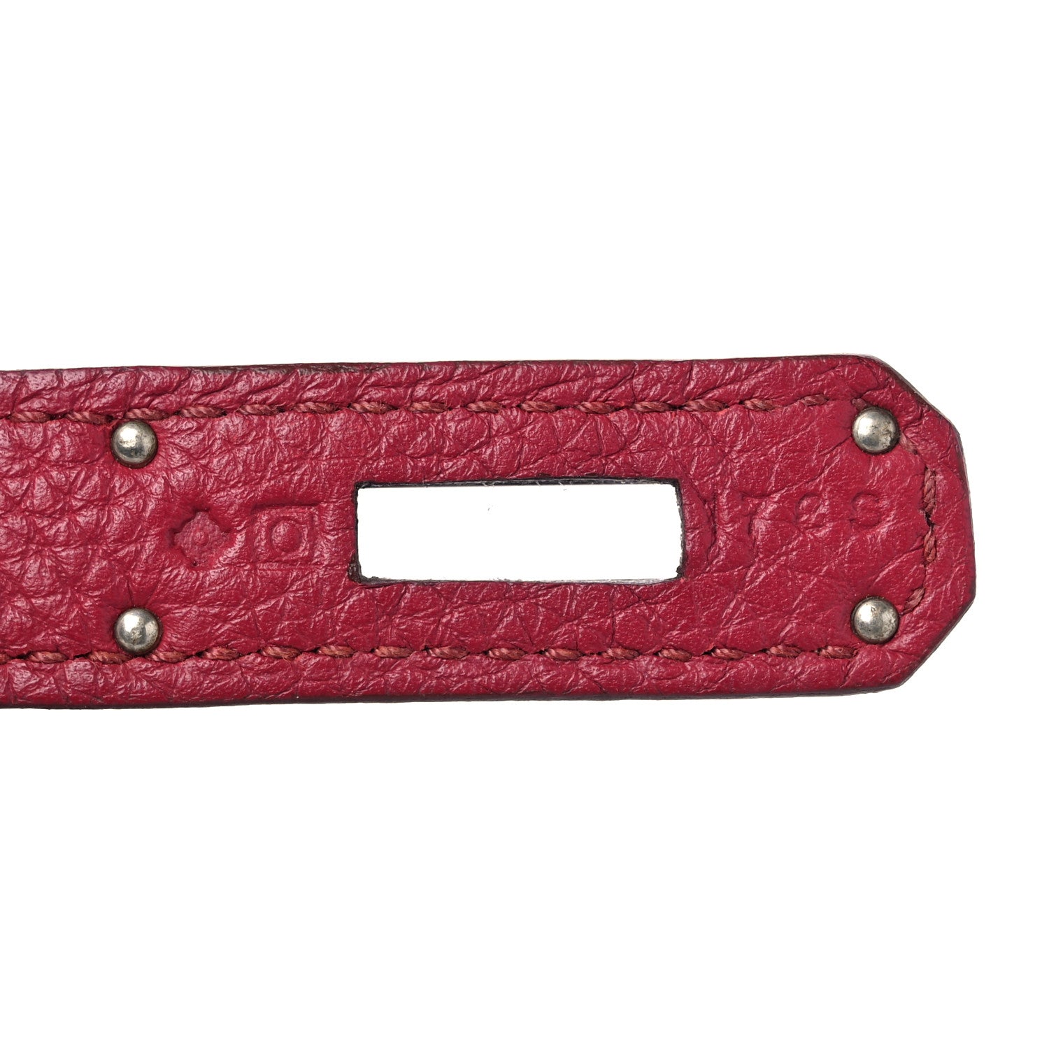 Hermes Togo Kelly Retourne 32 Rubis 11 of 12
