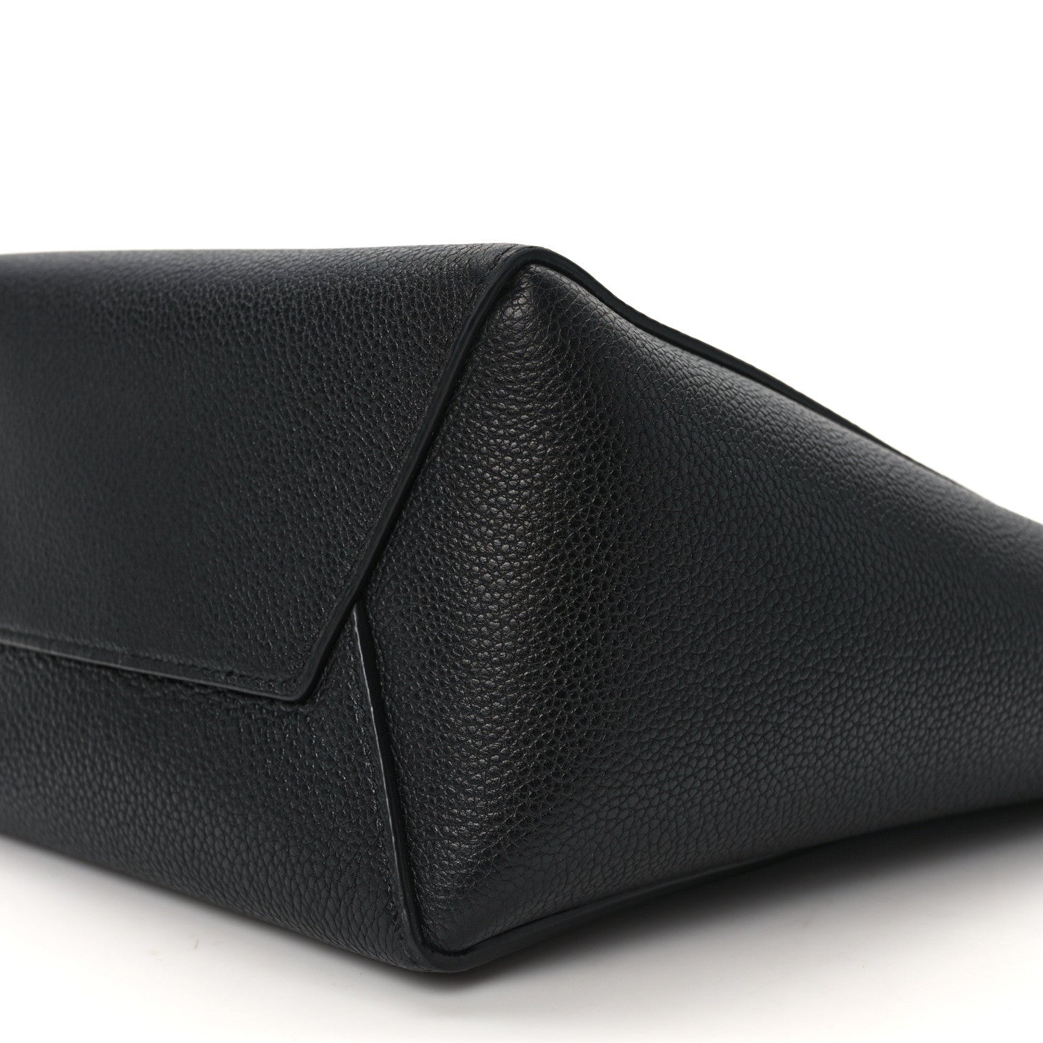 Celine Soft Grained Calfskin Small Sangle Bucket Bag Black 10 of 14