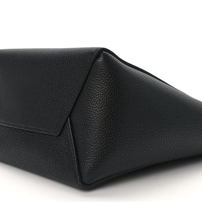 Celine Soft Grained Calfskin Small Sangle Bucket Bag Black 10 of 14