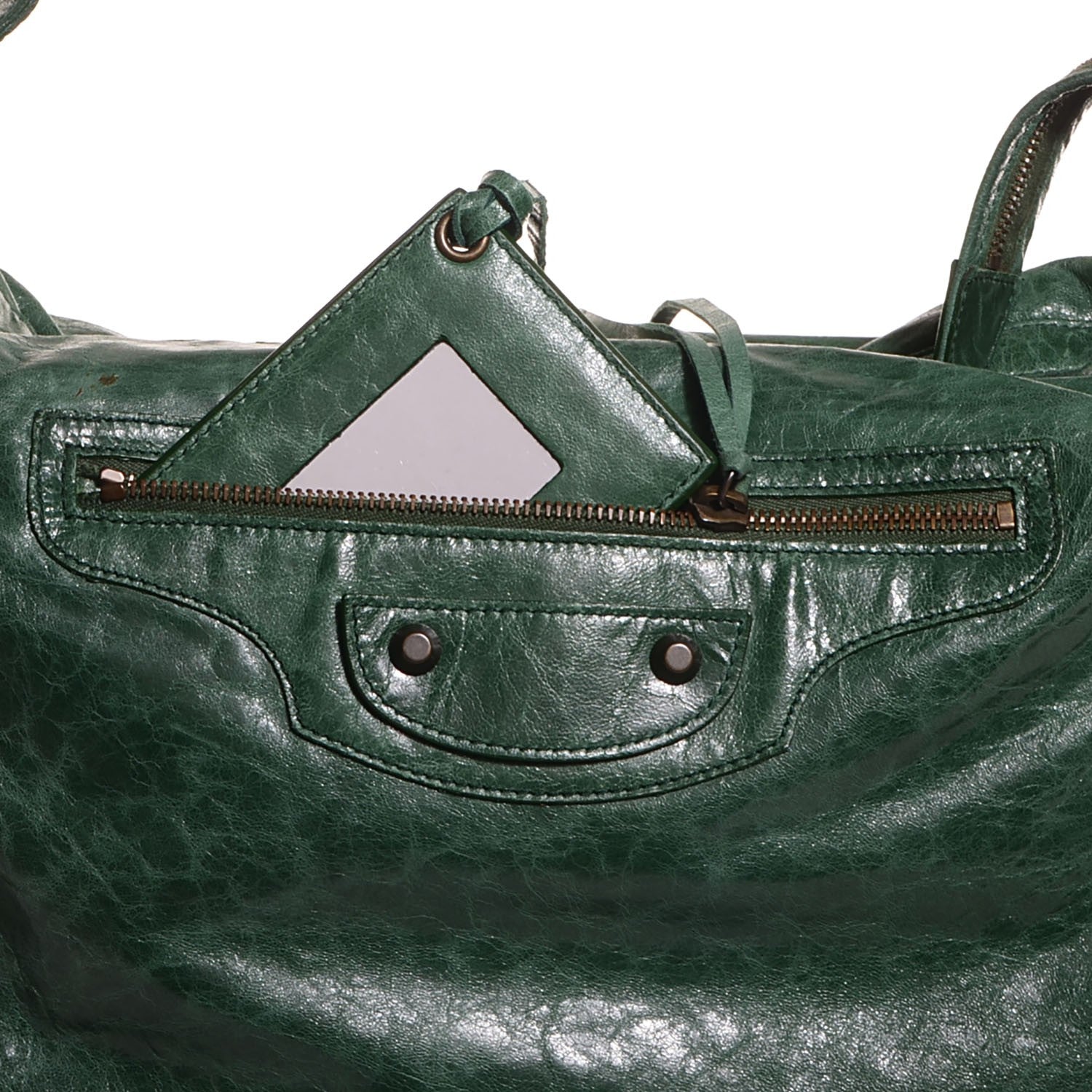 Balenciaga Chevre Classic Hardware Day Hobo Emeraude 11 of 11