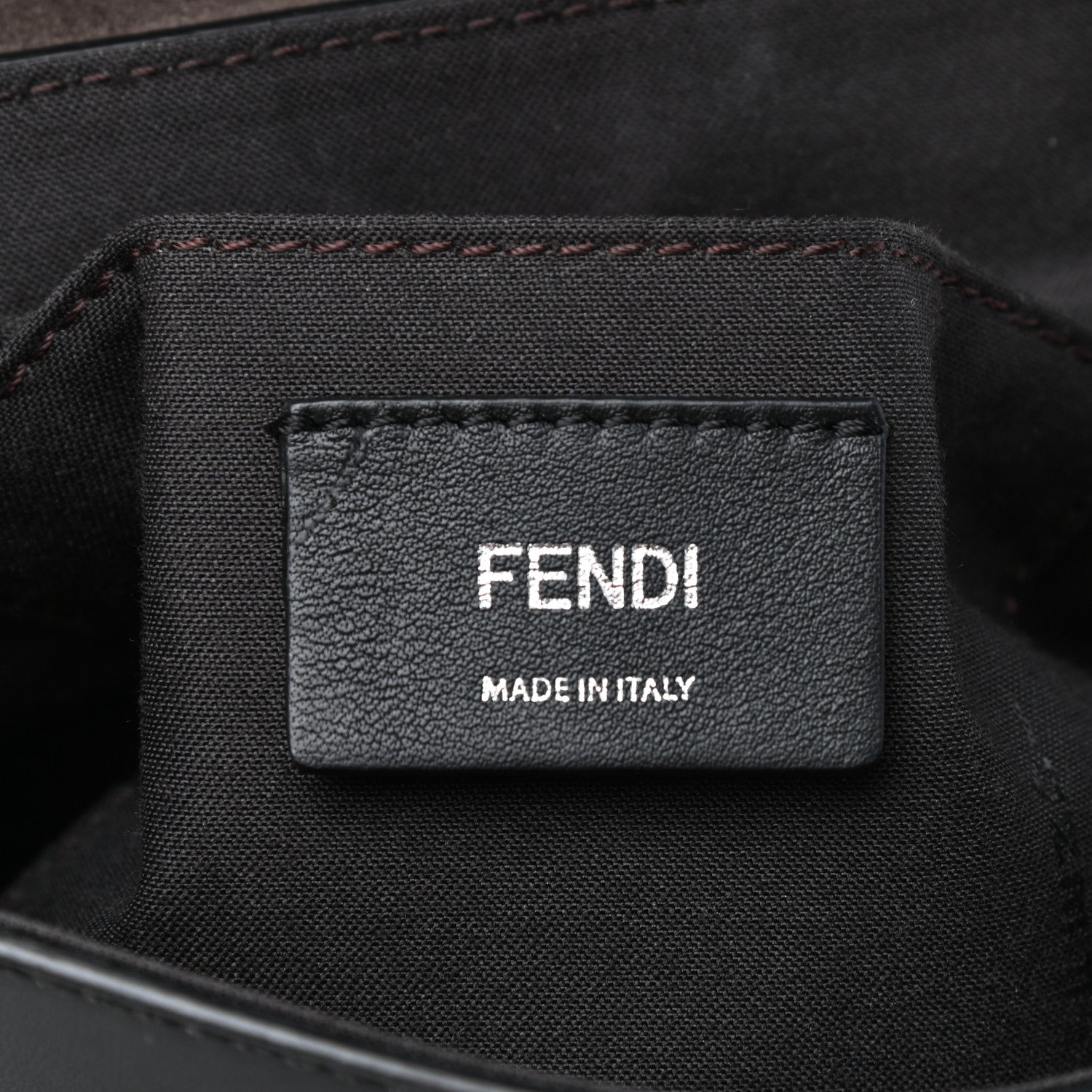 Fendi Vitello Century Opaco Mini Back to School Backpack Black 6 of 9