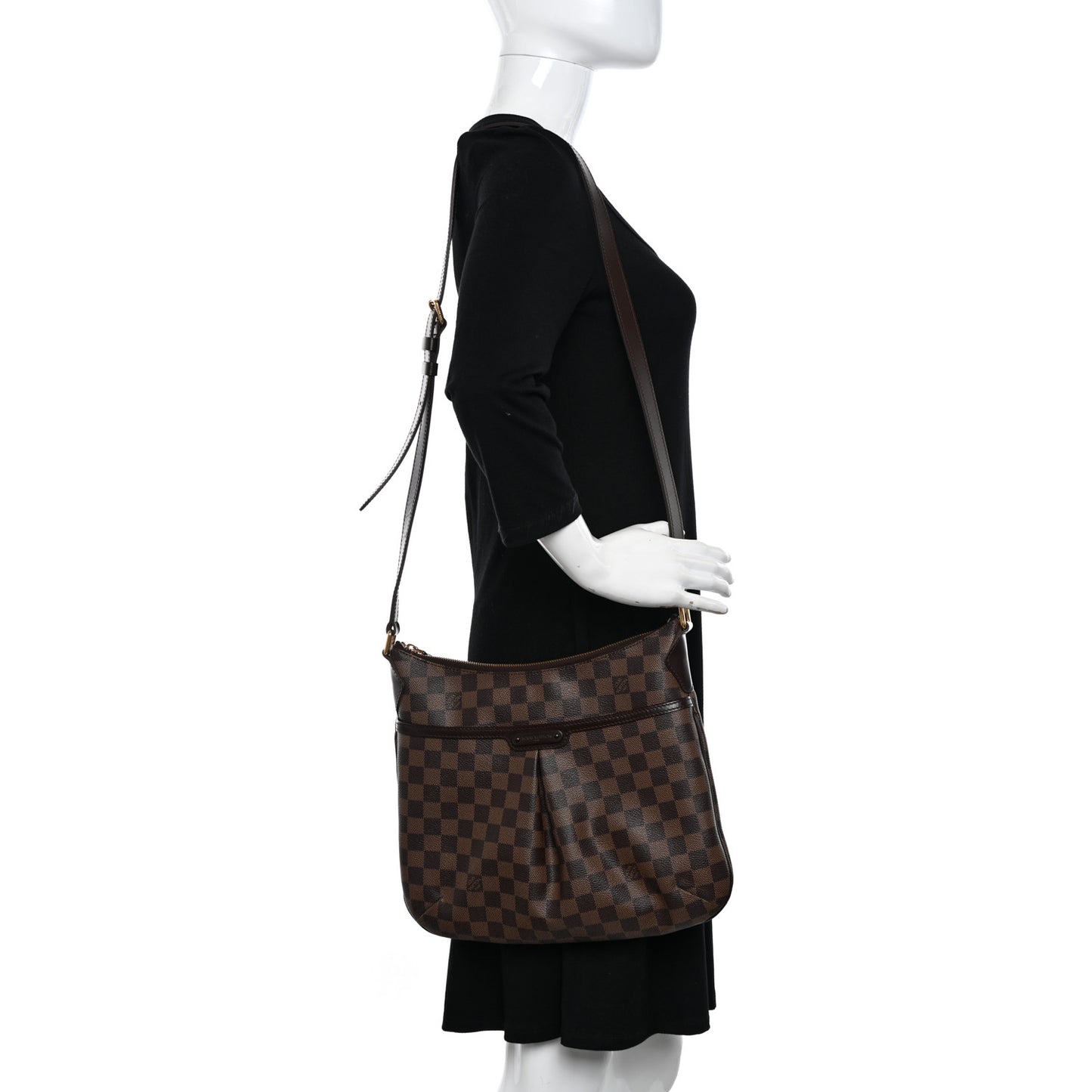 LOUIS VUITTON Damier Ebene Bloomsbury PM