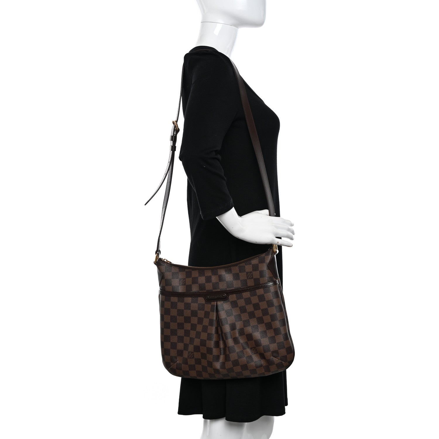 Louis Vuitton LOUIS VUITTON Damier Ebene Bloomsbury PM 2 of 10