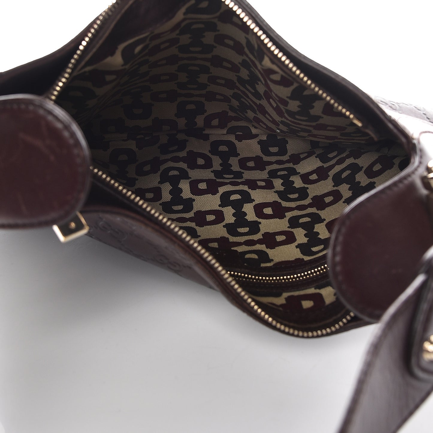 Guccissima Creole Hobo Chocolate