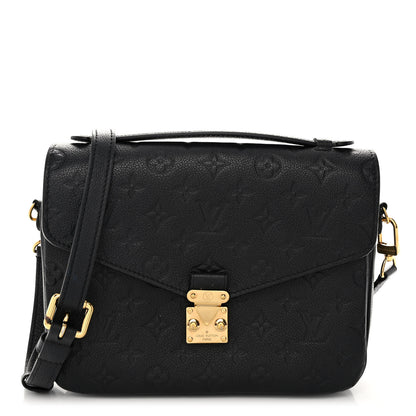Louis Vuitton Empreinte Pochette Metis Black 1 of 10