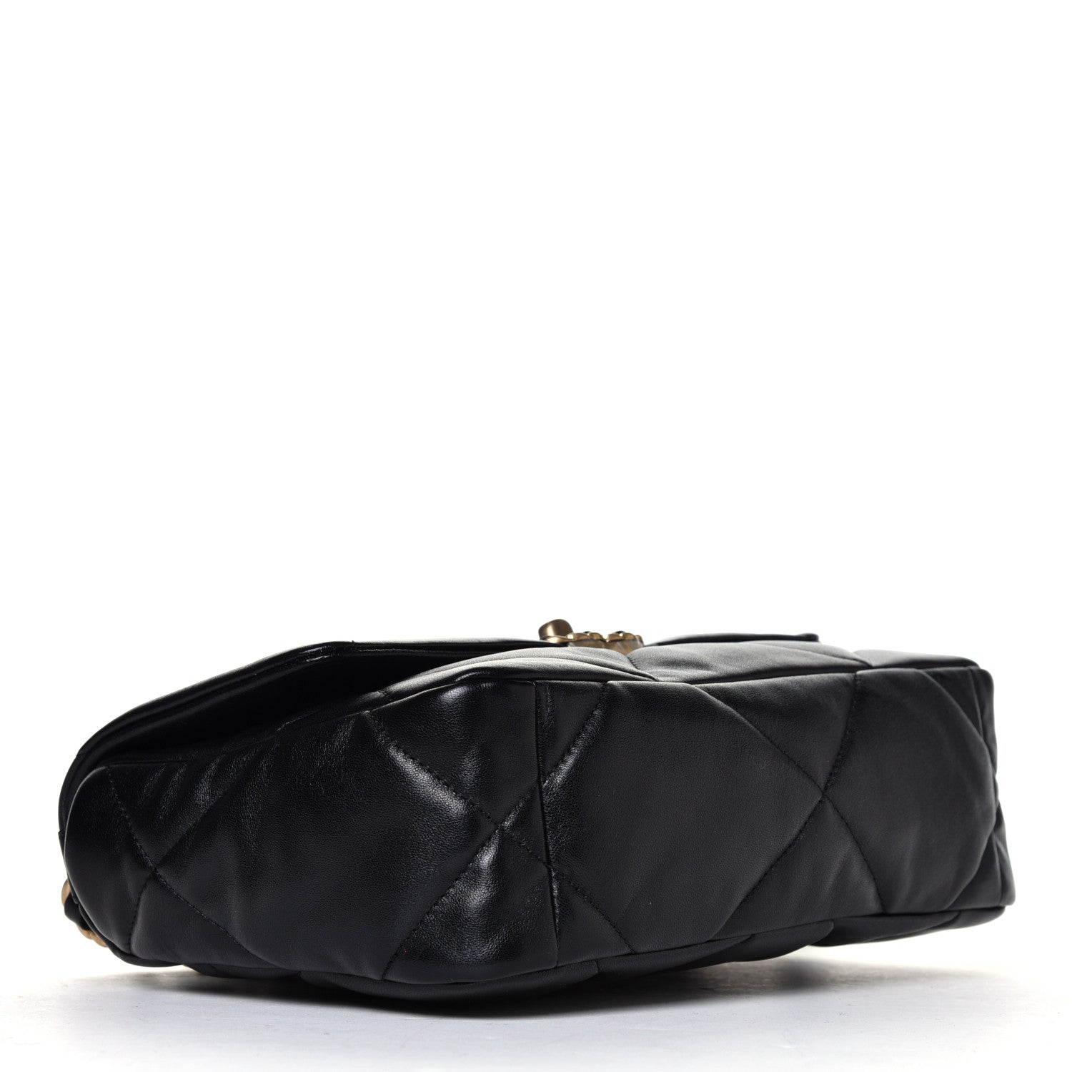 Chanel Lambskin Quilted Medium Chanel 19 Flap Black 6 of 10