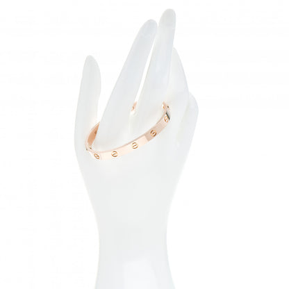 Cartier 18K Pink Gold LOVE Bracelet 17 2 of 4