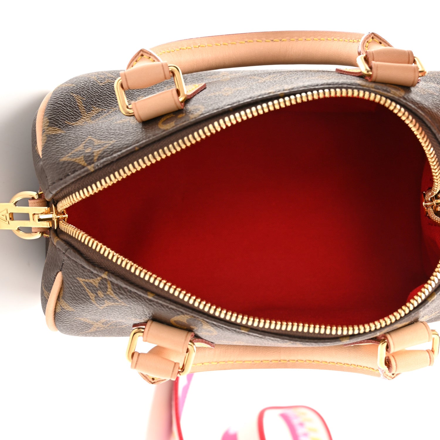 Louis Vuitton Monogram Speedy Bandouliere 20 Fuchsia 5 of 9