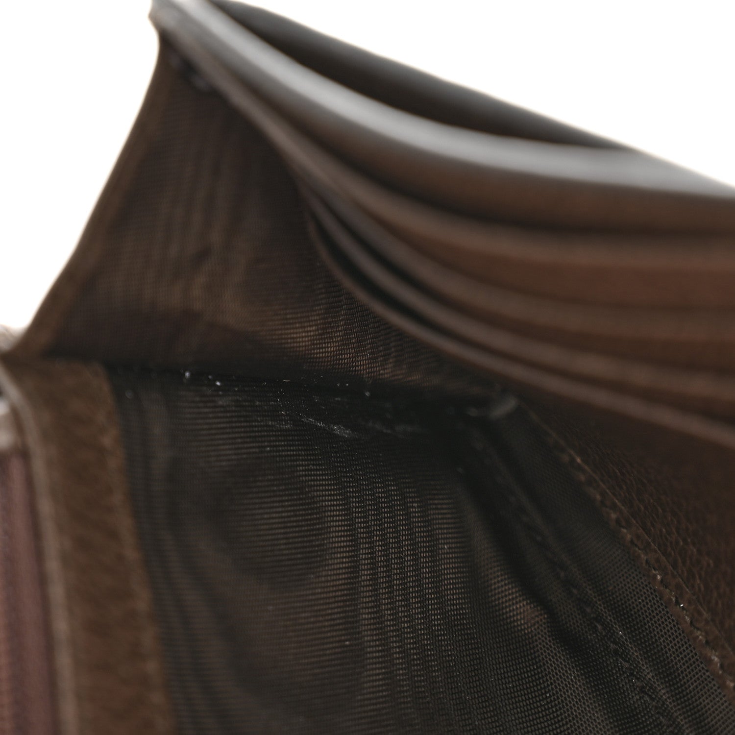 Gucci GG Supreme Monogram Web Ophidia Continental Wallet Brown 8 of 11