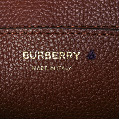 Burberry Calfskin Vintage Check Note Crossbody Bag Tan 6 of 12