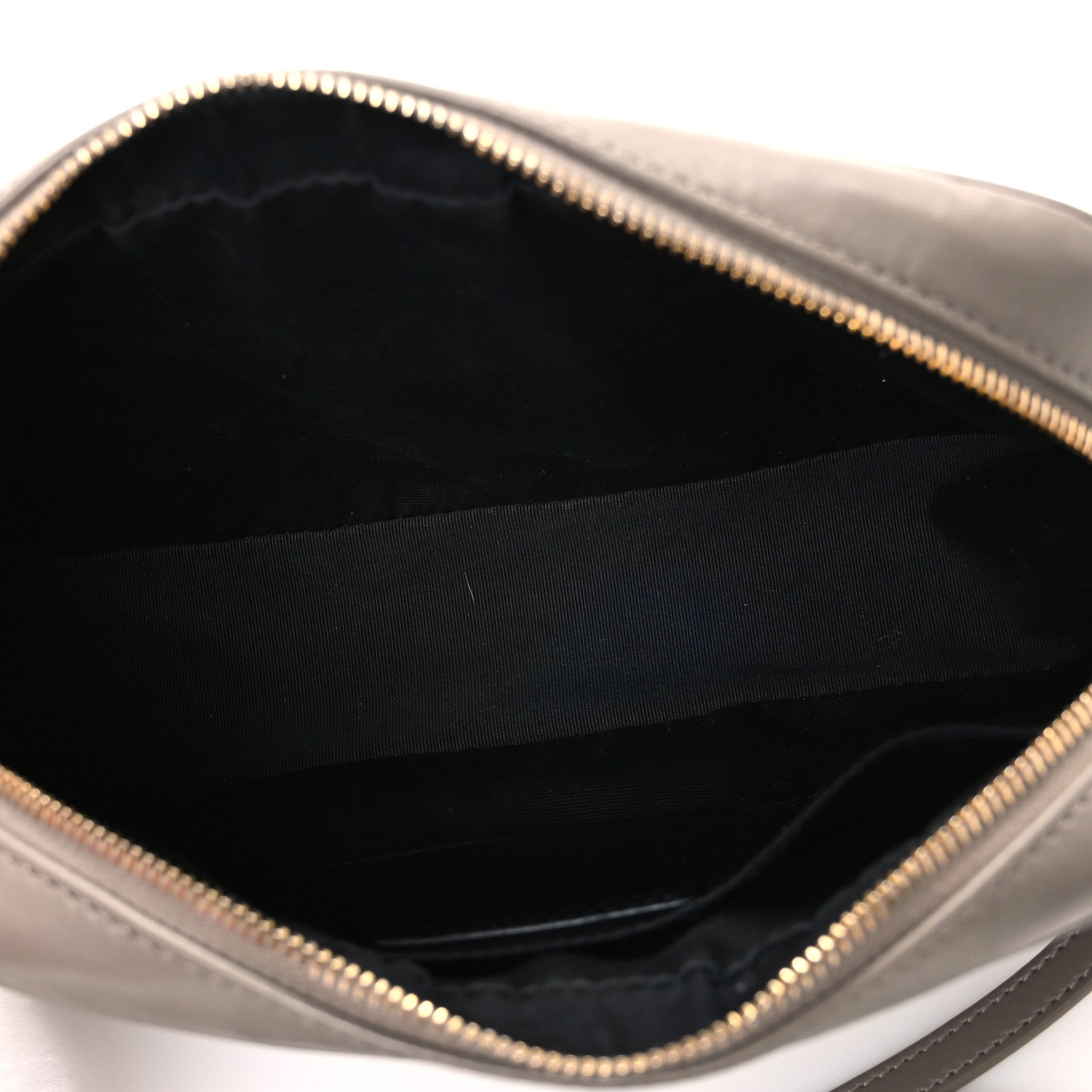 Saint Laurent Calfskin Matelasse Monogram Lou Camera Bag Greyish Brown 5 of 12