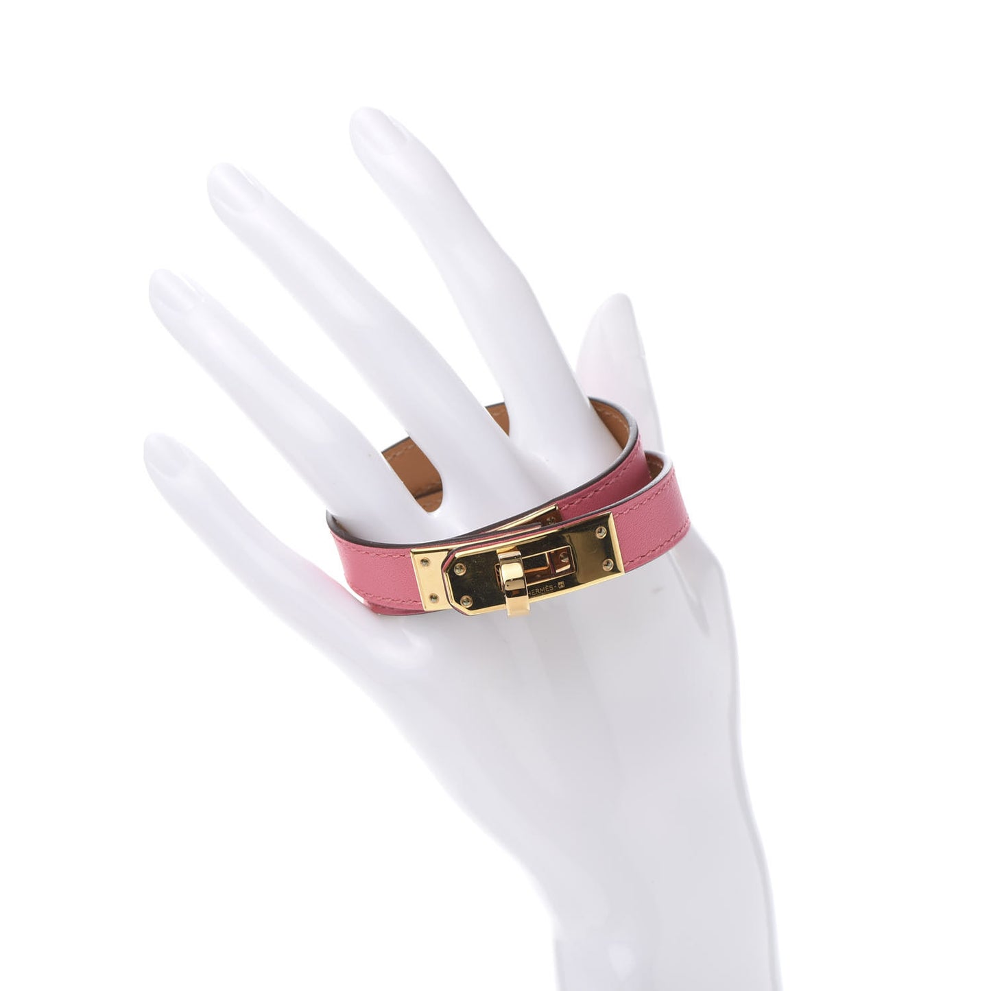 Swift Kelly Double Tour Bracelet T2 Rose Azalee