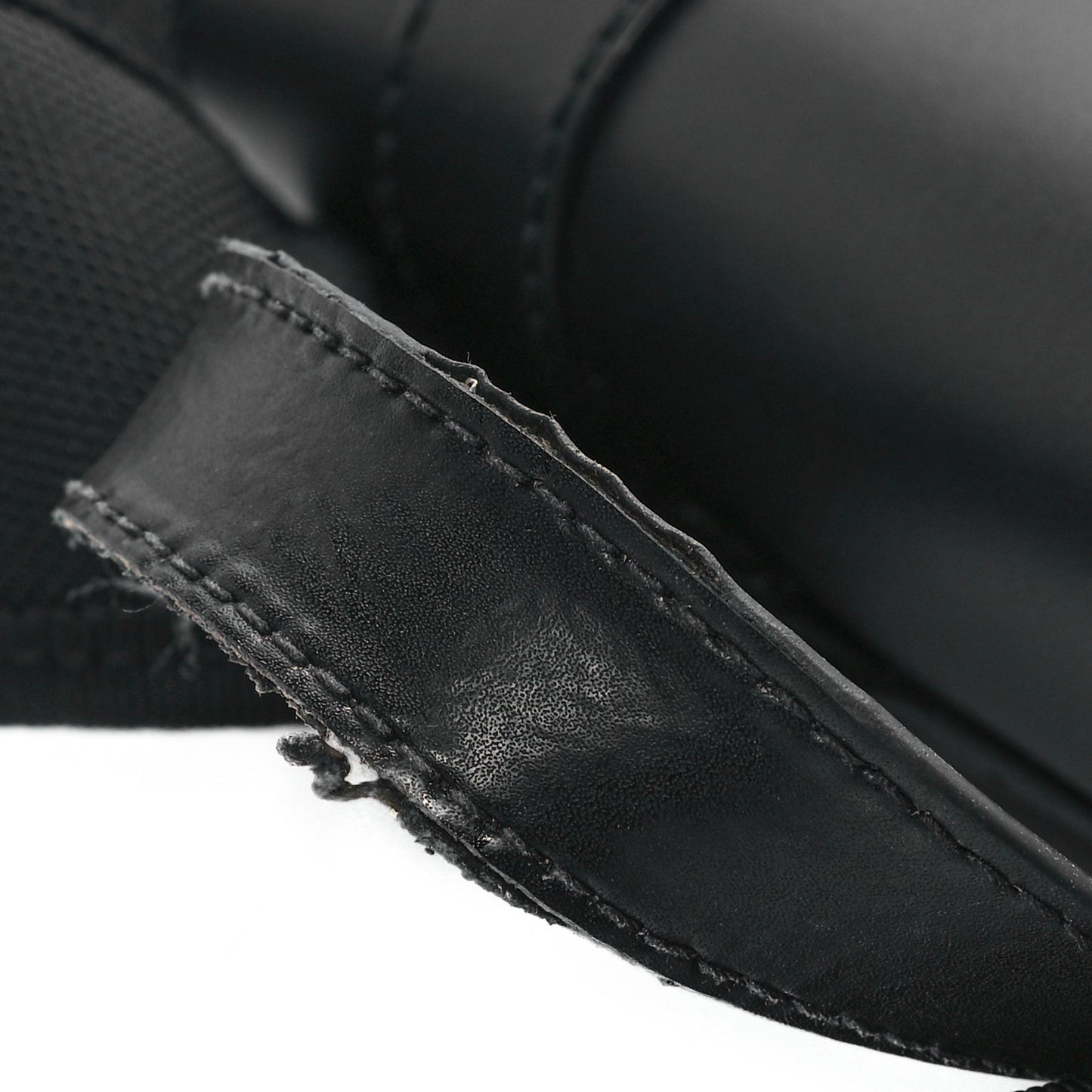 Soft GG Supreme Monogram Calfskin Web Double Buckle Backpack Black