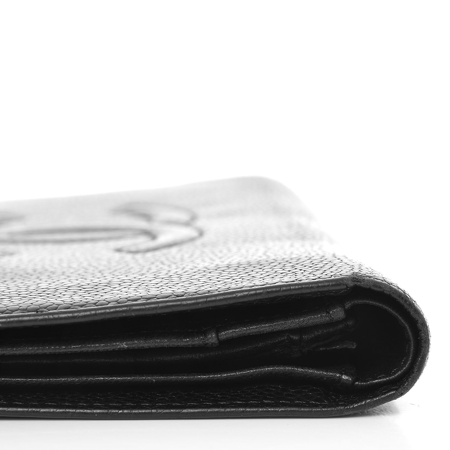 Chanel Caviar Timeless CC Yen Wallet Black 28 of 30