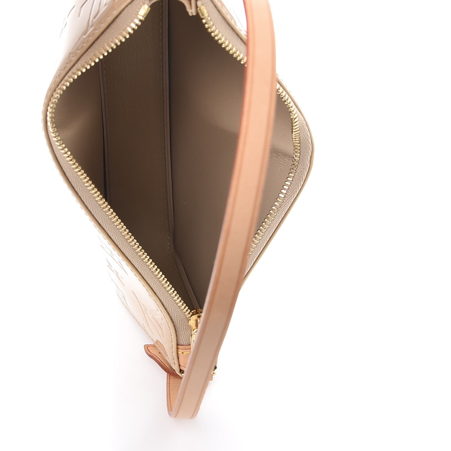 Louis Vuitton Vernis Lexington Pochette Beige 5 of 13