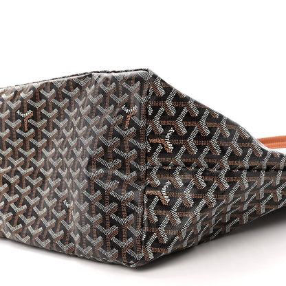 Goyard Goyardine Saint Louis GM Black Gold 11 of 12