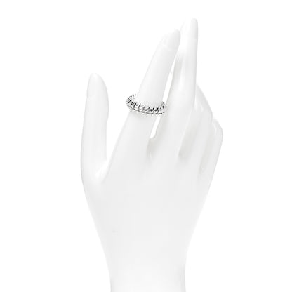 Cartier 18K White Gold SM Clash De Cartier Ring 53 6.25 2 of 4
