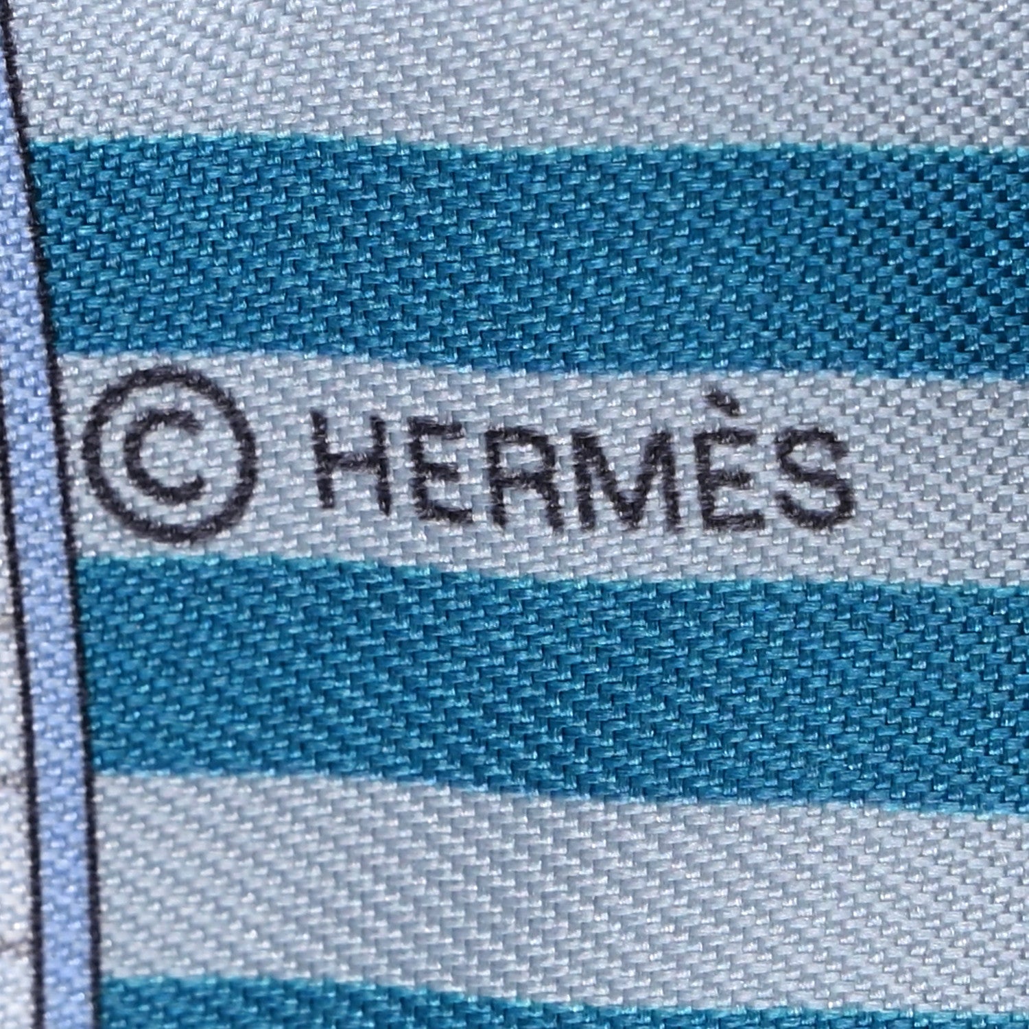 Hermes Silk Couvertures Nouvelles Twilly Menthe Ciel Marine Sable 4 of 5