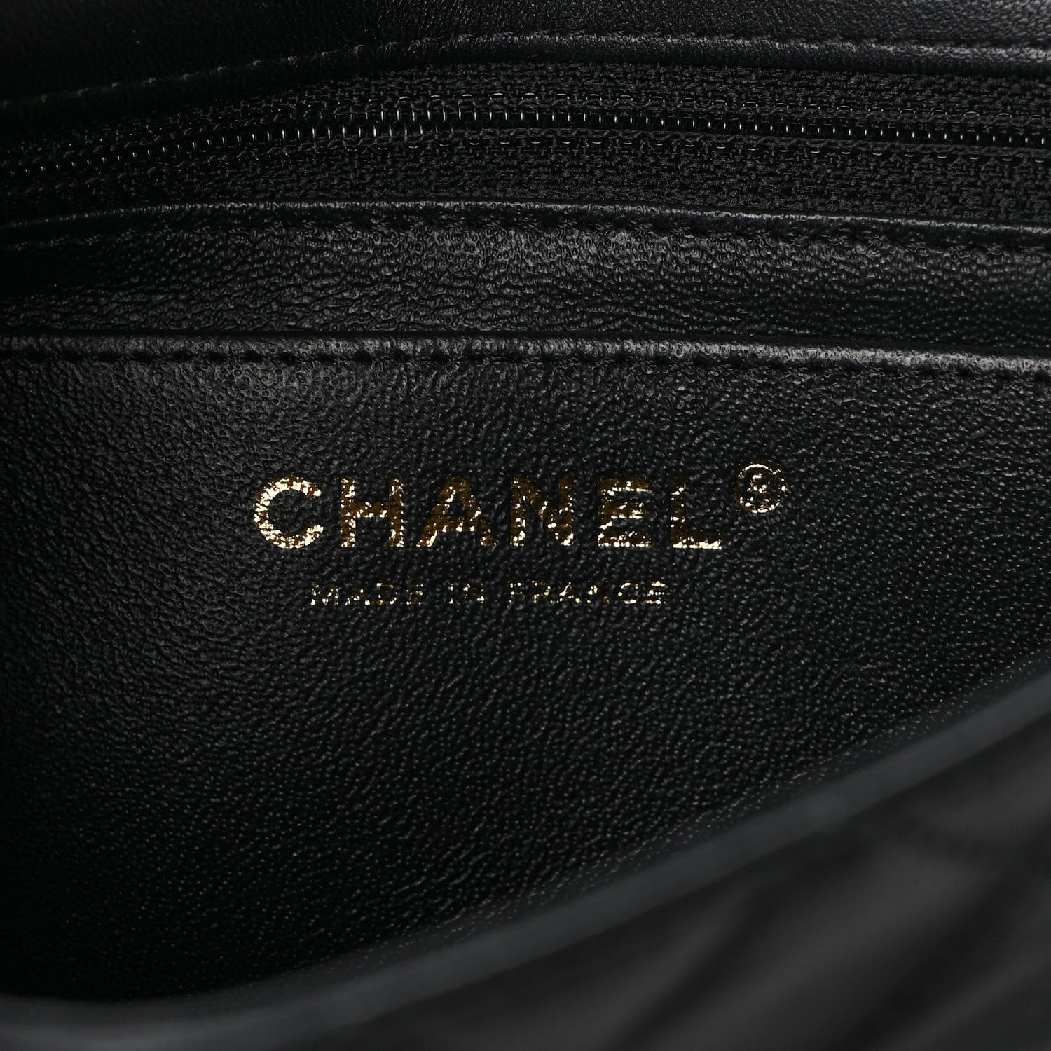 Chanel Lambskin Quilted Mini Rectangular Flap Black 6 of 11