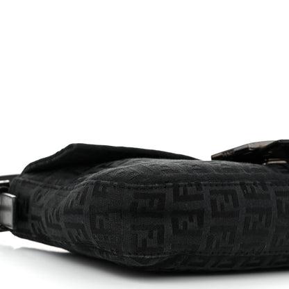 Fendi Zucchino Baguette Black 8 of 11