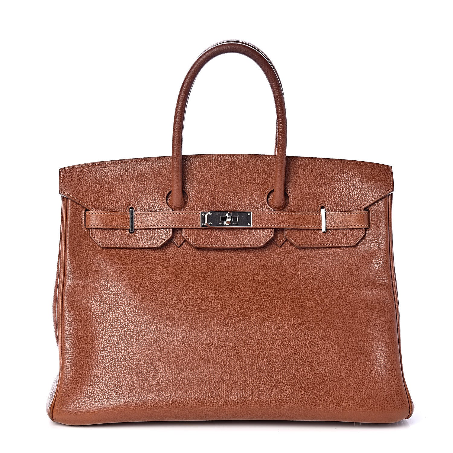 Hermes Vache Liegee Birkin 35 Noisette 1 of 14